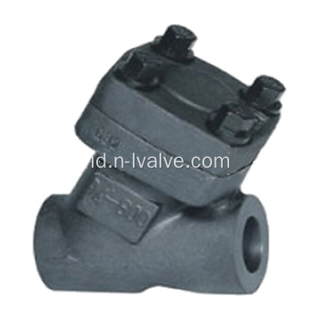 Forged Steel Y Type Lift Check Valve